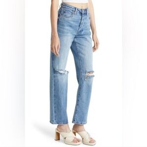 NWT Blank NYC The Howard Mid-rise Loose Fit Denim Jeans 12YL2308 Size 26